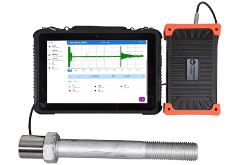 螺栓預緊力電磁雙波超聲檢測裝置